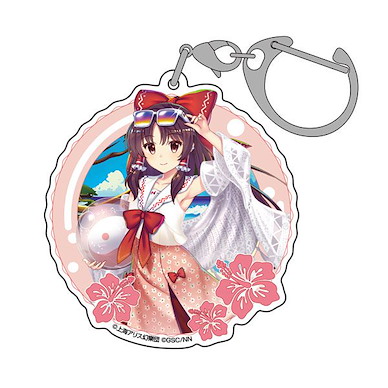 東方Project 系列 「博麗靈夢」東方LostWord 楽園の有閑な巫女 Ver. 亞克力匙扣 Reimu Hakurei Acrylic Multipurpose Key Chain Leisurely Shrine Maiden of Paradise Ver.【Touhou Project Series】