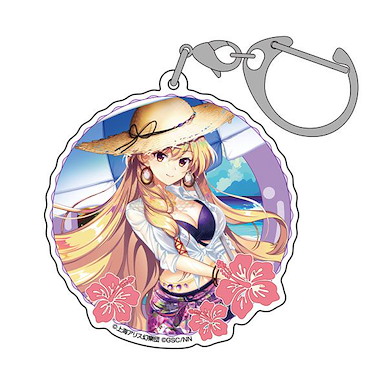 東方Project 系列 「八雲紫」東方LostWord 砂浜と海原の境界 Ver. 亞克力匙扣 Yukari Yakumo Acrylic Multipurpose Key Chain Boundary of Sand and Sea Ver.【Touhou Project Series】