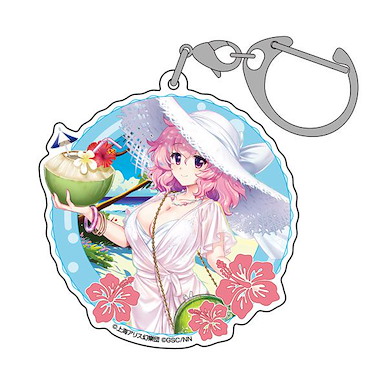 東方Project 系列 「西行寺幽幽子」東方LostWord 水着無縫の亡霊 Ver. 亞克力匙扣 Yuyuko Saigyouji Acrylic Multipurpose Key Chain Seamless Swimsuit Ghost Ver.【Touhou Project Series】