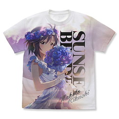 偶像大師 百萬人演唱會！ (中碼)「菊地真」全圖案 白色 T-Shirt Sunset Bride Makoto Kikuchi Full Graphic T-Shirt /WHITE-M【The Idolm@ster Million Live!】