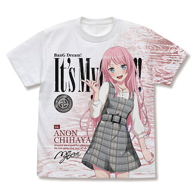 BanG Dream! (加大)「千早愛音」It's MyGO！！！！！全圖案 白色 T-Shirt It's MyGO!!!!! Anon Chihaya Full Graphic T-Shirt /WHITE-XL【BanG Dream!】