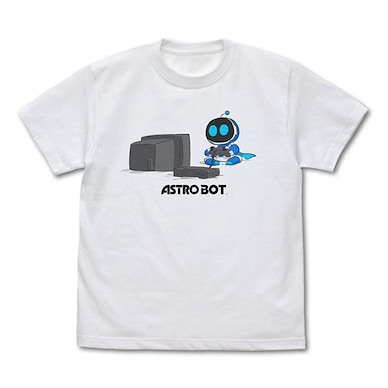 ASTRO BOT (中碼) 白色 T-Shirt T-Shirt /WHITE-M【Astro Bot】