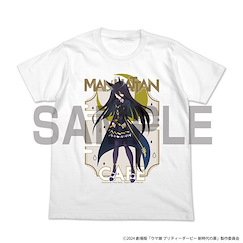 賽馬娘Pretty Derby (中碼)「曼城茶座」劇場版 新時代之門 全彩 白色 T-Shirt Movie "Beginning of a New Era" Manhattan Cafe Full Color T-Shirt /WHITE-M【Uma Musume Pretty Derby】