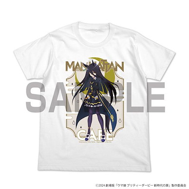 賽馬娘Pretty Derby (加大)「曼城茶座」劇場版 新時代之門 全彩 白色 T-Shirt Movie "Beginning of a New Era" Manhattan Cafe Full Color T-Shirt /WHITE-XL【Uma Musume Pretty Derby】