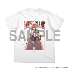 賽馬娘Pretty Derby : 日版 (加大)「烈焰快駒」劇場版 新時代之門 全彩 白色 T-Shirt