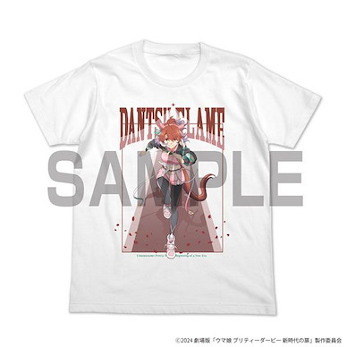 賽馬娘Pretty Derby (大碼)「烈焰快駒」劇場版 新時代之門 全彩 白色 T-Shirt Movie "Beginning of a New Era" Dantsu Flame Full Color T-Shirt /WHITE-L【Uma Musume Pretty Derby】