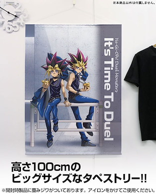 遊戲王 系列 「武藤遊戲 + 闇遊戲」オフモードの決闘者 100cm 掛布 New Illustration Yugi Muto & Yami Yugi 100cm Wall Scroll Off Mode Duelist Ver.【Yu-Gi-Oh! Series】