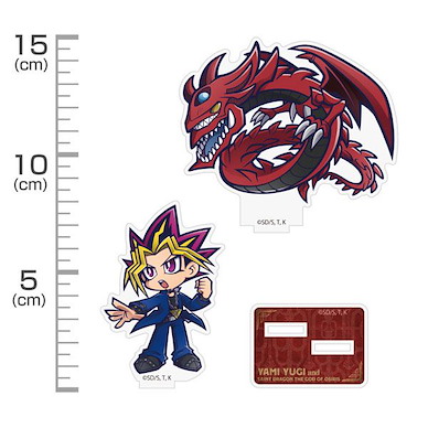 遊戲王 系列 「闇遊戲 + 歐西里斯天空龍」Q版 亞克力牌 Yami Yugi & Slifer the Sky Dragon Acrylic Stand【Yu-Gi-Oh! Series】