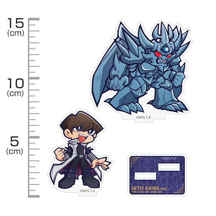 遊戲王 系列 「海馬瀨人 + 歐貝利斯克巨神兵」Q版 亞克力牌 Seto Kaiba & Obelisk the Tormentor Acrylic Stand【Yu-Gi-Oh! Series】