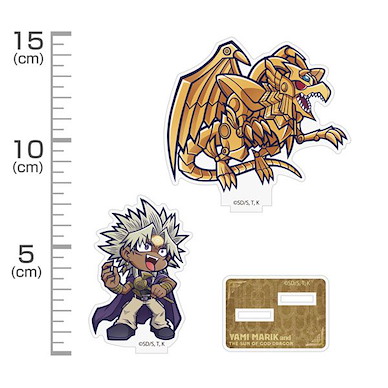 遊戲王 系列 「闇馬利克 + 太陽神翼神龍」Q版 亞克力牌 Yami Marik & The Winged Dragon of Ra Acrylic Stand【Yu-Gi-Oh! Series】