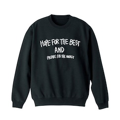 Girls Band Cry (加加大)「井芹仁菜」HOPE FOR THE BEST 黑色 長袖運動衫 Nina Iseri's "HOPE FOR THE BEST" Sweatshirt /BLACK-XXL【Girls Band Cry】