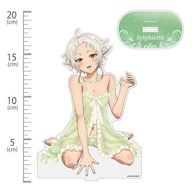 無職轉生～到了異世界就拿出真本事～ 「希露菲」Baby Doll Ver. 亞克力企牌 (大) New Illustration Sylphiette Acrylic Stand (Large) Baby Doll Ver.【Mushoku Tensei】