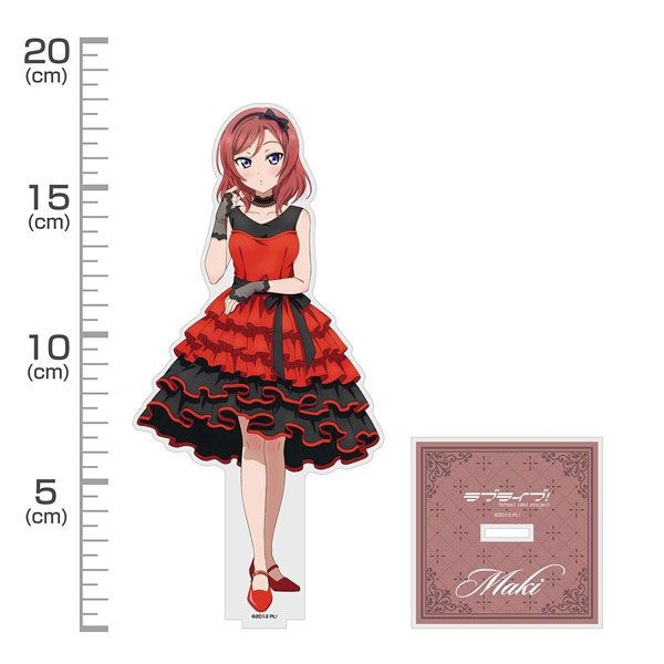 LoveLive! 明星學生妹 : 日版 「西木野真姬」Party Dress 2024 Ver. 亞克力企牌 (大)