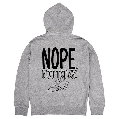 井上多樂 (中碼)「井上多樂」NOPE. NOT TODAY Ver.2.0 連帽拉鏈外套 Toro no "Nope Not Today" Zip Hoodie Ver.2.0/MIX GRAY-M【Toro Inoue】