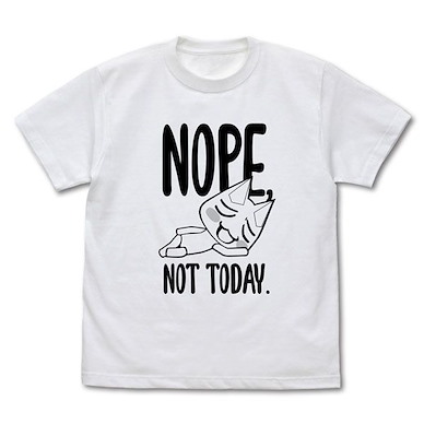 井上多樂 (細碼)「井上多樂」NOPE. NOT TODAY 白色 T-Shirt Toro no "Nope Not Today" T-Shirt /WHITE-S【Toro Inoue】