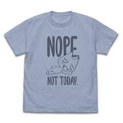 井上多樂 (中碼)「井上多樂」NOPE. NOT TODAY ACID BLUE T-Shirt Toro no "Nope Not Today" T-Shirt /ACID BLUE-M【Toro Inoue】