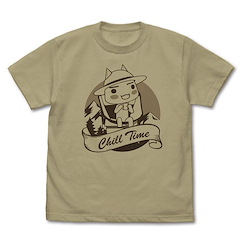 井上多樂 (中碼)「井上多樂」Chill Time 深卡其色 T-Shirt Toro T-Shirt Relaxing Camp Ver./SAND KHAKI-M【Toro Inoue】