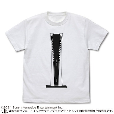 PlayStation (加大) for PlayStation 5 白色 T-Shirt T-Shirt for PlayStation 5/WHITE-XL【PlayStation】