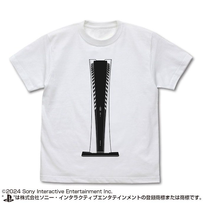 PlayStation : 日版 (細碼) for PlayStation 5 白色 T-Shirt