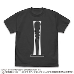 PlayStation : 日版 (中碼) for PlayStation 5 墨黑色 T-Shirt