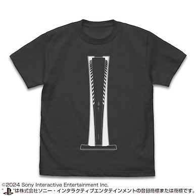 PlayStation (加大) for PlayStation 5 墨黑色 T-Shirt T-Shirt for PlayStation 5/SUMI-XL【PlayStation】