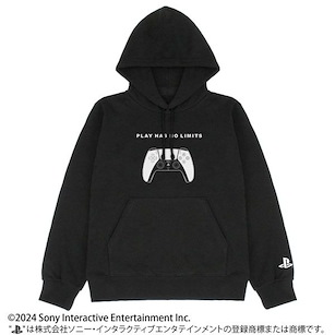 PlayStation (加加大) for PlayStation 5 DualSense 黑色 連帽衫 Pullover Hoodie for PlayStation 5 DualSense Wireless Controller /BLACK-XXL【PlayStation】