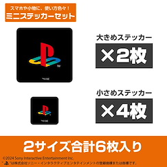 PlayStation : 日版 for PlayStation 4 Colour Family Logo Ver. 迷你貼紙 Set (6 枚入)