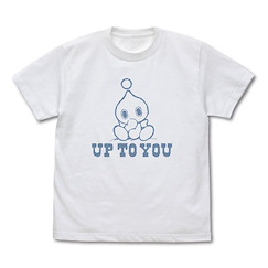 超音鼠 : 日版 (大碼)「Chao」UP TO YOU 白色 T-Shirt