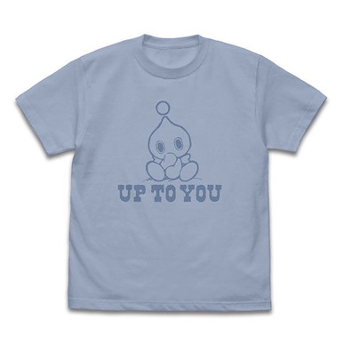 超音鼠 (細碼)「Chao」UP TO YOU ACID BLUE T-Shirt Chao UP TO YOU T-Shirt /ACID BLUE-S【Sonic the Hedgehog】