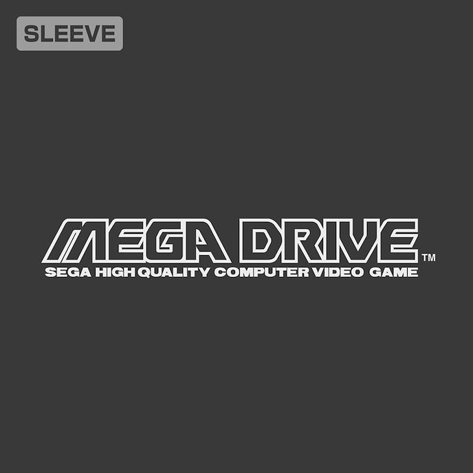 Mega Drive : 日版 (大碼) 16-BIT 墨黑色 T-Shirt