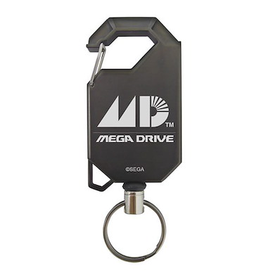 Mega Drive MD Logo 伸縮匙扣 Reel Key Chain【Mega Drive】