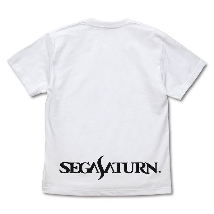 世嘉土星 : 日版 (加大) SEGA Saturn Logo 白色 T-Shirt