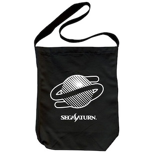 世嘉土星 SEGA Saturn Logo 黑色 肩提袋 Logo Shoulder Tote Bag /BLACK【SEGA Saturn】