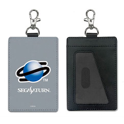 世嘉土星 SEGA Saturn Logo 全彩 證件套 (附龍蝦扣) Logo Pass Case (w/Swivel Snap Hook)【SEGA Saturn】