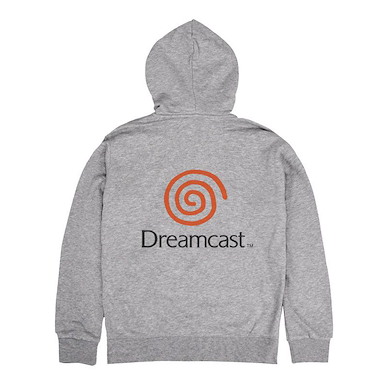 Dreamcast (DC) (加加大) Dreamcast Logo Ver.2.0 混合灰色 連帽拉鏈外套 Zip Hoodie Ver.2.0 /MIX GRAY-XXL【Dreamcast】