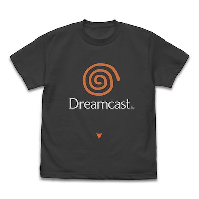 Dreamcast (DC) (細碼) Dreamcast Logo Ver.2.0 墨黑色 T-Shirt T-Shirt Ver.2.0 /SUMI-S【Dreamcast】