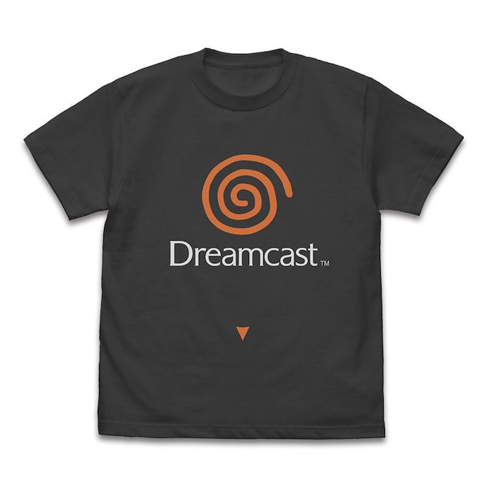 Dreamcast (DC) : 日版 (中碼) Dreamcast Logo Ver.2.0 墨黑色 T-Shirt