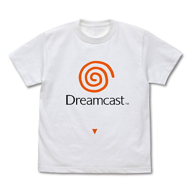 Dreamcast (DC) (加大) Dreamcast Logo Ver.2.0 白色 T-Shirt T-Shirt Ver.2.0 /WHITE-XL【Dreamcast】