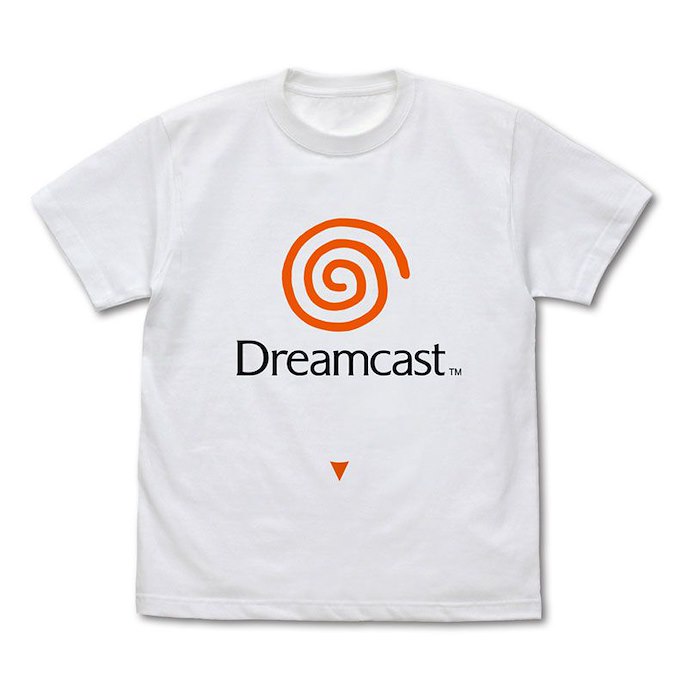 Dreamcast (DC) : 日版 (中碼) Dreamcast Logo Ver.2.0 白色 T-Shirt