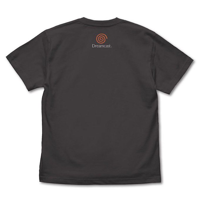 Dreamcast (DC) : 日版 (大碼) 世嘉家用遊戲機系列 墨黑色 T-Shirt