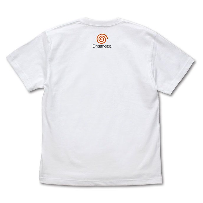 Dreamcast (DC) : 日版 (中碼) 世嘉家用遊戲機系列 白色 T-Shirt