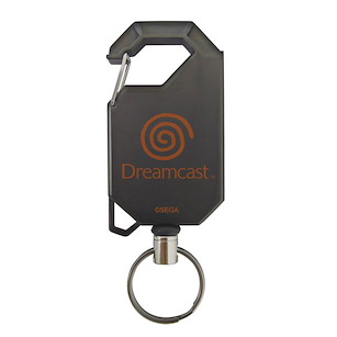 Dreamcast (DC) Dreamcast Logo 伸縮匙扣 Logo Reel Key Chain【Dreamcast】