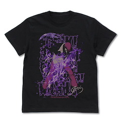 拳皇系列 (加大)「八神庵」拳皇'98 最後之戰 暴走 黑色 T-Shirt THE KING OF FIGHTERS '98 ULTIMATE MATCH Iori Yagami Riot of the Blood T-Shirt /BLACK-XL【The King of Fighters Series】