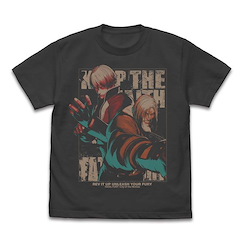 餓狼傳說系列 : 日版 (加大)「泰瑞 + 洛克」City of the Wolves 墨黑色 T-Shirt