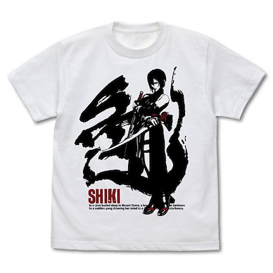 侍魂系列 (細碼)「色」Samurai Spirits 白色 T-Shirt SAMURAI SPIRITS Shiki T-Shirt /WHITE-S【Samurai Shodown】