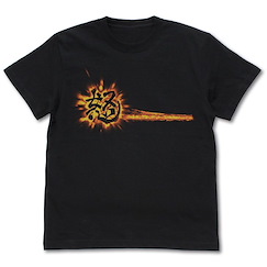 侍魂系列 : 日版 (大碼) Samurai Spirits 怒 MAX狀態 黑色 T-Shirt