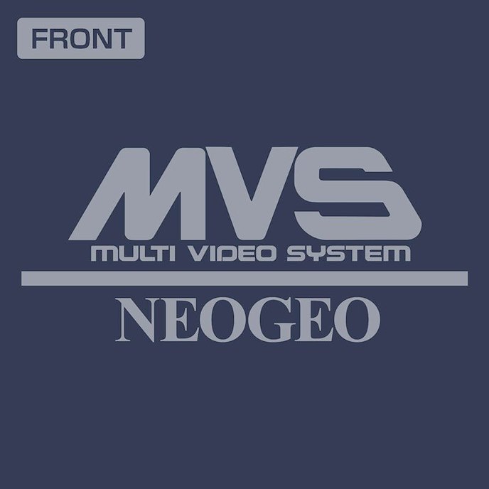 NEOGEO : 日版 (細碼) MVS NEO GEO 板岩灰 T-Shirt