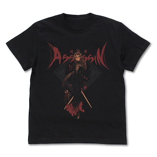 Fate系列 (加大)「Assassin (虞美人)」英靈召喚 Ver. 黑色 T-Shirt Assassin/Yu Mei-ren T-Shirt Heroic Spirit Summoning Ver. /BLACK-XL【Fate Series】