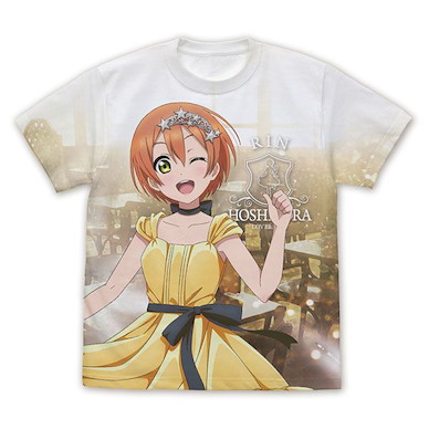 LoveLive! 明星學生妹 (細碼)「星空凜」Party Dress 2024 Ver. 全圖案 T-Shirt New Illustration Rin Hoshizora Full Graphic T-Shirt Party Dress 2024 Ver./S【Love Live! School Idol Project】