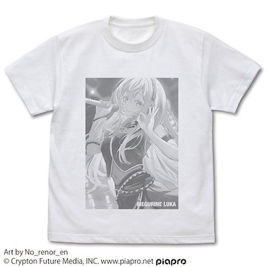 VOCALOID系列 (加大)「巡音流歌」No_renor_en Ver. 白色 T-Shirt Megurine Luka T-Shirt No_renor_en Ver./WHITE-XL【VOCALOID Series】